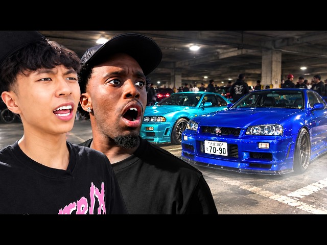I Took Kai Cenat To An UNDERGROUND Car Meet In Tokyo! 🇯🇵🔥
