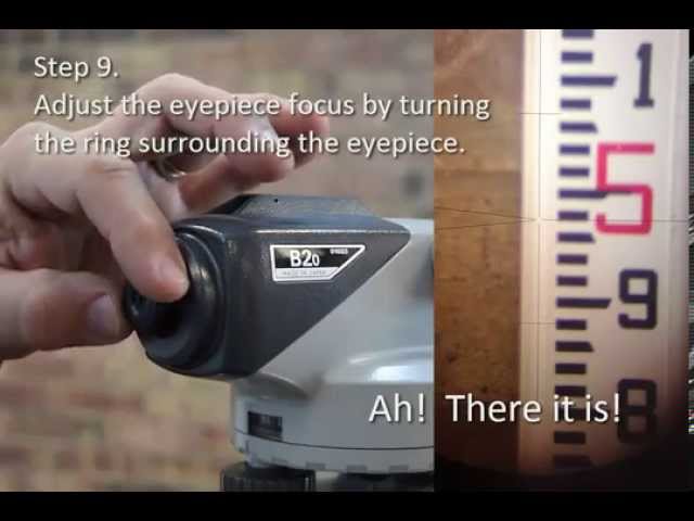 Setting Up the Automatic Level