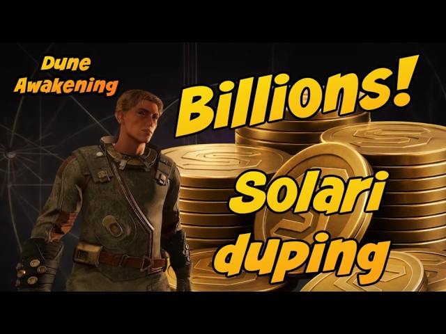Players Broke Dune: Awakening's Economy