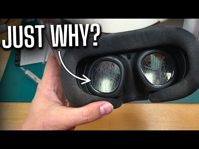 The Worst Quest 3 Lens Damage I've Ever Seen