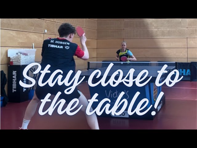 Pro player explains how to stay close to the table