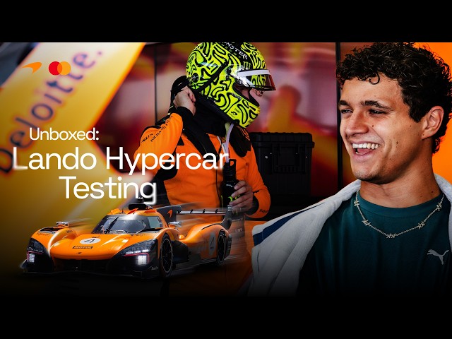 Unboxed: Lando's Hypercar Test | McLaren Racing