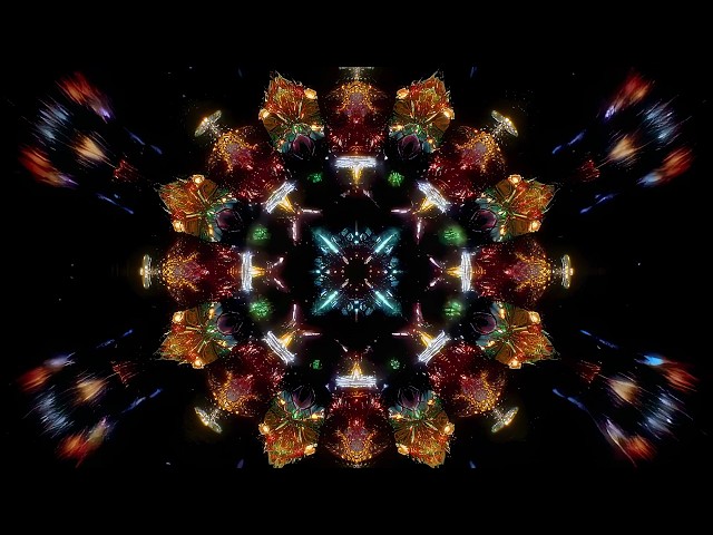 Candy Kaleidoscope VJ Loop | Halloween Visuals for DJ Sets and LED Walls