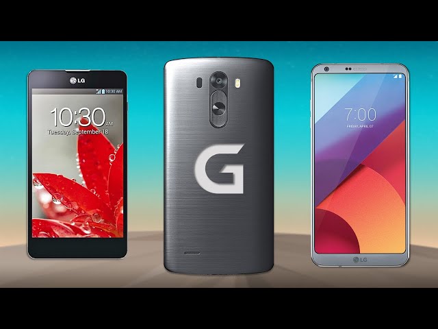 Evolution of LG G Series Smartphones (2012 - 2019)