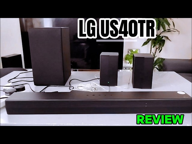 LG US40TR Soundbar Review & Setup | Unboxing, Bluetooth Pairing, Audio Test