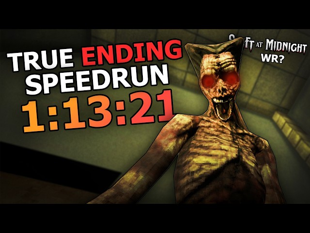 Shift At Midnight SPEEDRUN (1:13:21) FWR - True Ending Solo