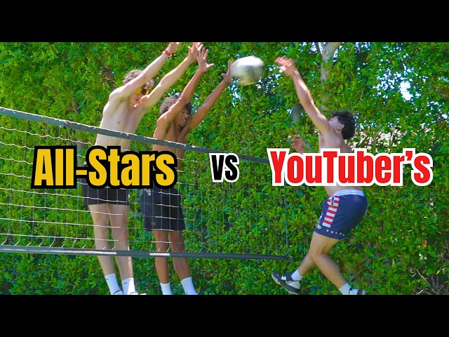 Backyard Volleyball vs College All-Stars