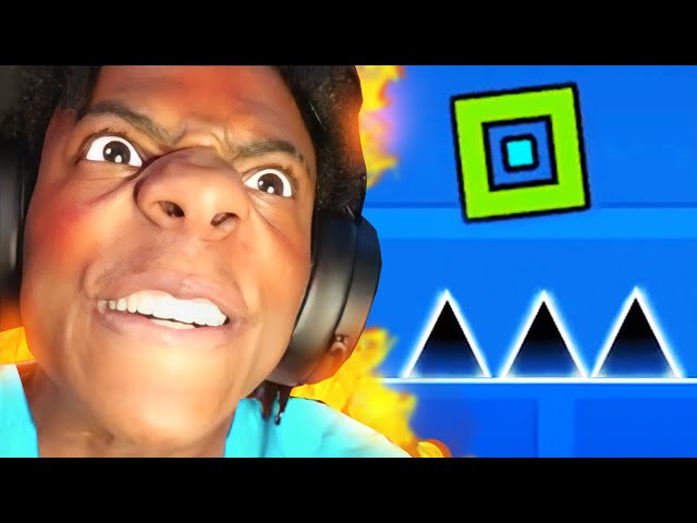 Speed Attempts The "Hardest" Geometry Dash Level.. 😂