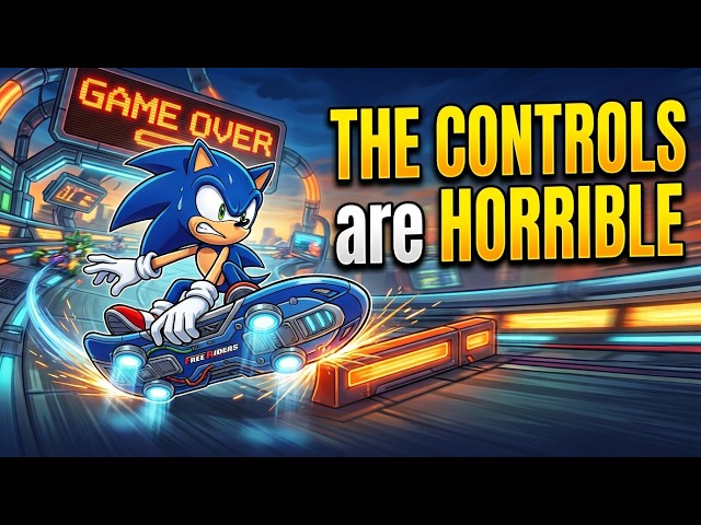 Sonic Free Riders: A Motion Control Nightmare - Kinect Quest
