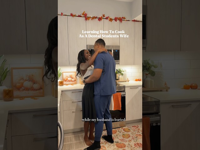 Learning how to cook as a WIFE