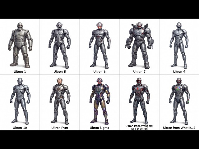 Every Ultron Variant Explained