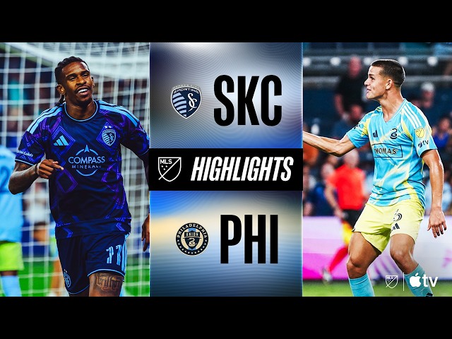 Sporting Kansas City vs. Philadelphia Union | Full Match Highlights | Insane 4-Goal Comeback!