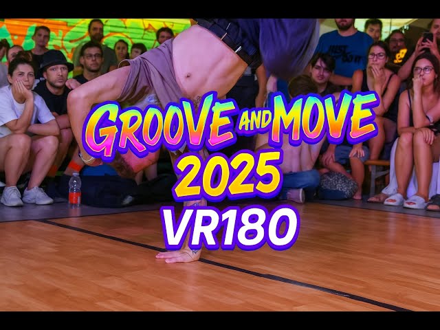 Groove and Move 2025 | Best Breakdance Moves | VR180 Highlights | (Qoocam Ultra 3 Modded)