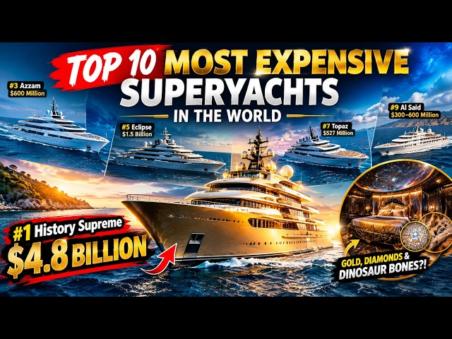 You Won't Believe the Price Tag of the World's Most Luxurious Yacht