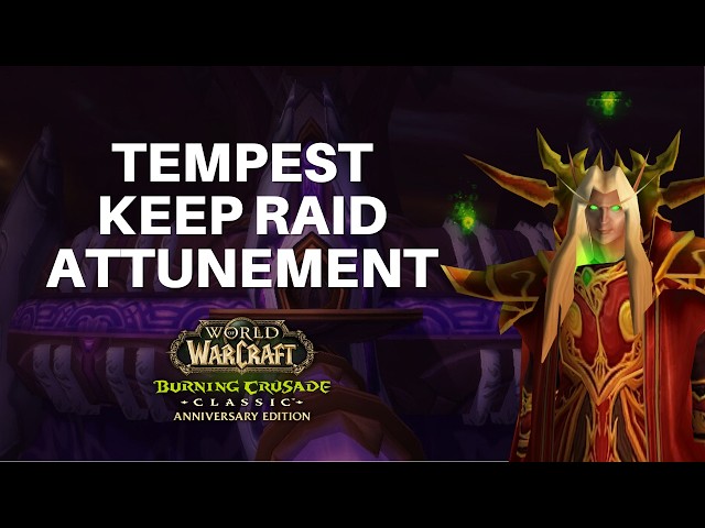 Tempest Keep Attunement (The Eye) | Cipher of Damnation Complete Quest Guide  (TBC Classic)