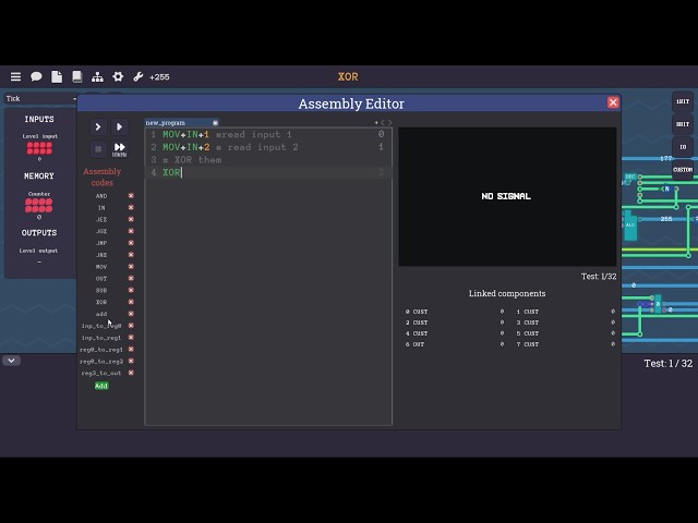 Turing Complete | Byte XOR