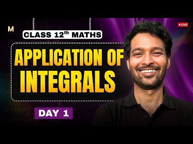 APPLICATION OF INTEGRALS Class 12 | Chapter 8 Application of Integrals | Day 2 | CBSE Boards 2026-27