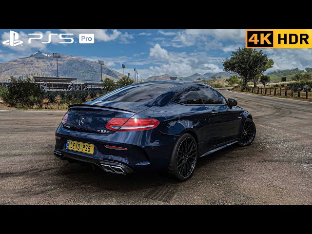 Forza Horizon 5 PS5 PRO Mercedes Benz C63 s Amg gameplay | 4K HDR |