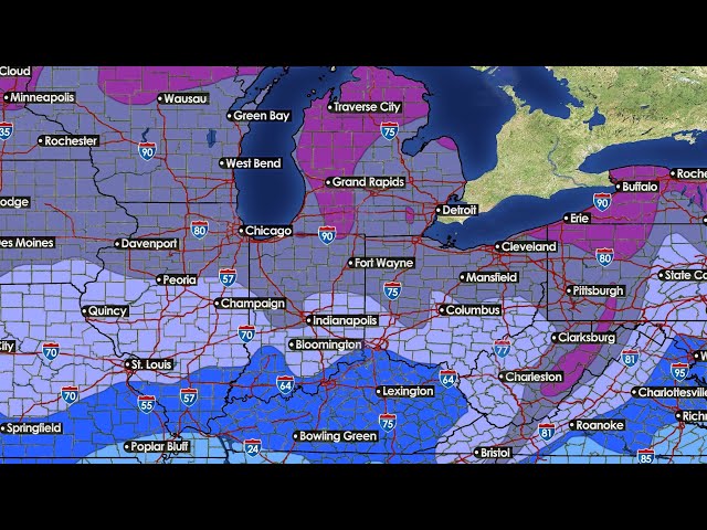When To Expect Your First Snowfall In The Ohio Valley & Great Lakes