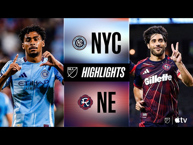 New York City FC vs. New England Revolution | Full Match Highlights