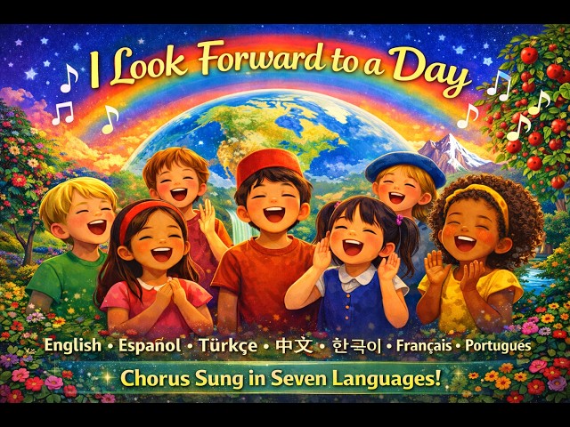 I Look Forward to a Day - Children’s Song in 7 Languages | Children Around the World Sing Together