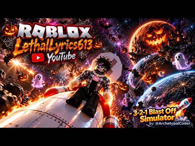 Roblox With LethalLyrics613 (- 3-2-1 Blast Off Simulator) By: @ArchetypalCoder