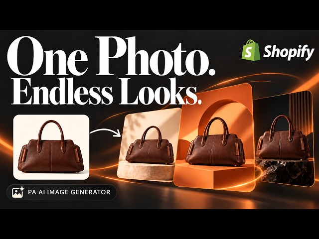 AI Product Photos for Shopify | PA AI Image Generator