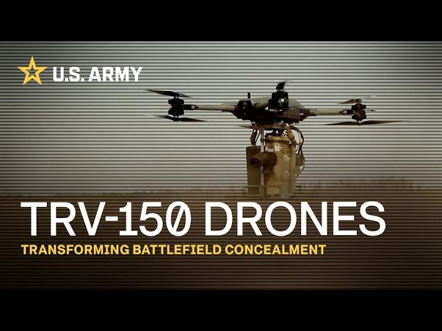 U.S. Army Drone Training with TRV-150  | Behind The Scenes
