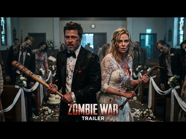 Zombie War (2027) – Brad Pitt, Charlize Theron, Mads Mikkelsen | Concept Trailer