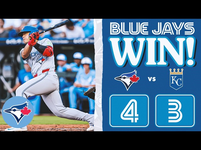 Kazuma Okamoto's late-game heroics give Blue Jays series WIN in KC!