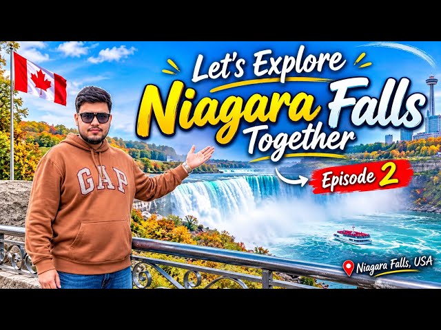 Let’s Explore Niagara Falls Together Episode 2 #niagarafallsusa #travelingvlog #vlogging #vlog 