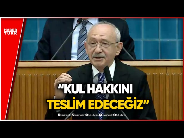 Statement on the Fund Investigation from CHP Leader Kemal Kılıçdaroğlu