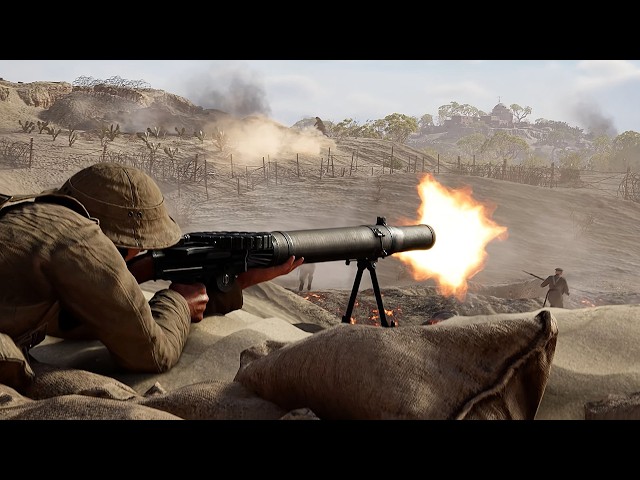British Attack on Ali Al Muntar | WW1 Gallipoli DLC Gameplay - 4K