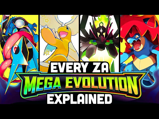 Every Mega Evolution Explained! - Pokémon Legends ZA
