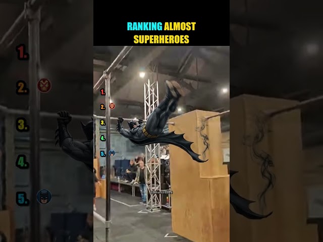 Ranking Almost Superheroes #usa