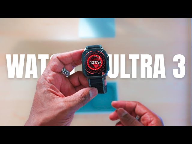 Apple Watch Ultra 3 Black Titanium Unboxing: This Was Unexpected!
