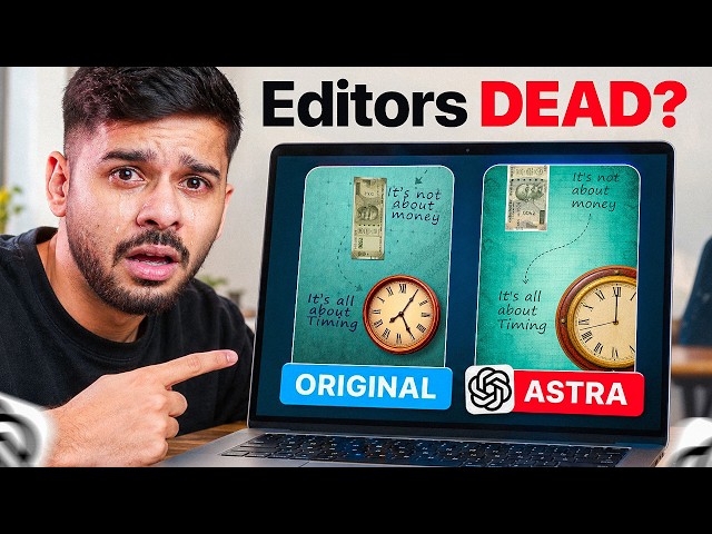 GPT 6 Astra - End of Video Editors?