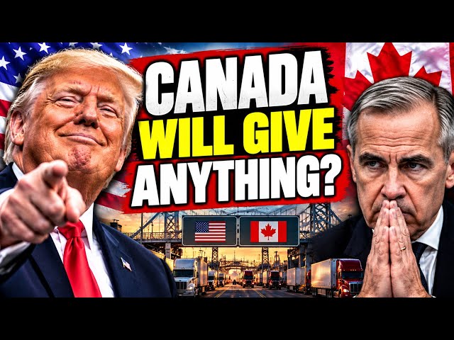 TRUMP SAYS CANADA READY TO CAVE — TRADE DEAL COMING SOON