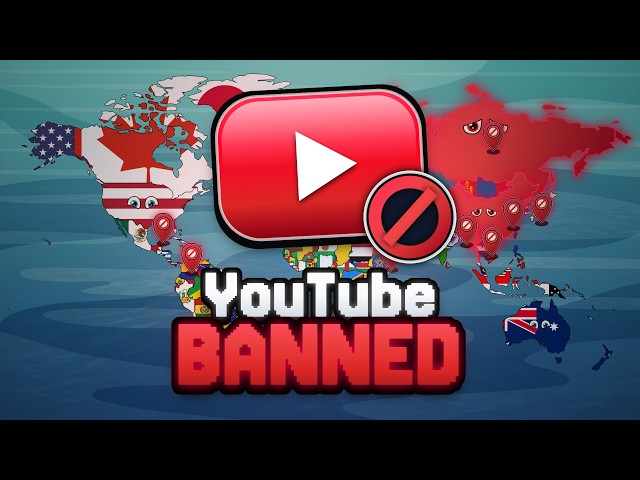 Where in the World is YouTube BANNED? (2026 Map) 🔒🚫