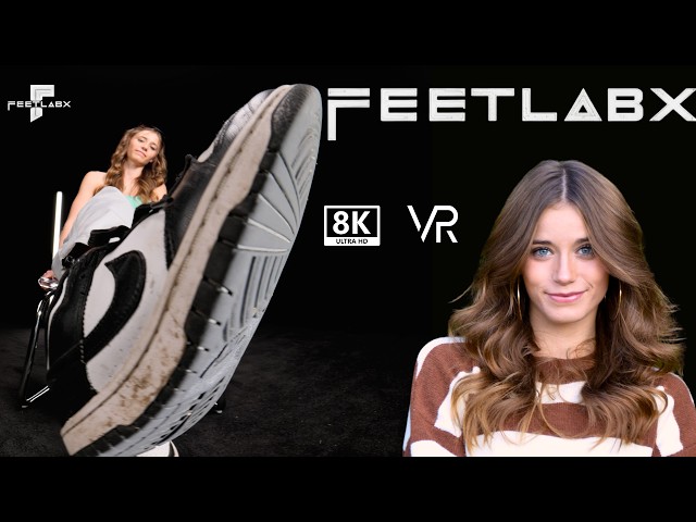 VR Feet POV in 8K | Clean Studio Cinematic Experience