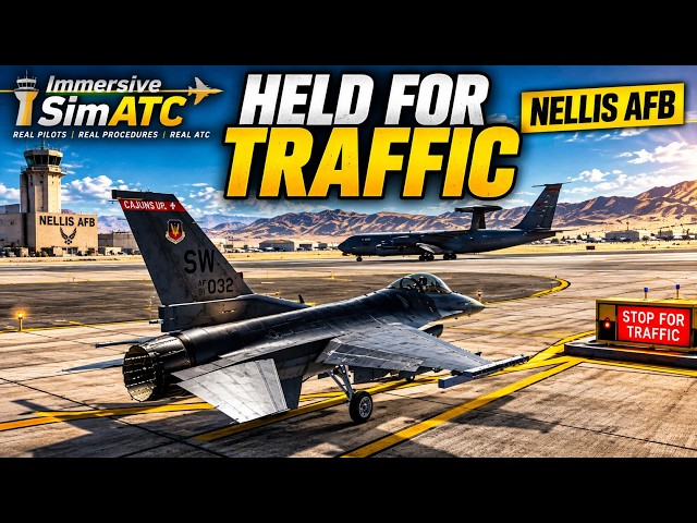 This Is What DCS ATC Should Feel Like | Immersive SimATC at Nellis