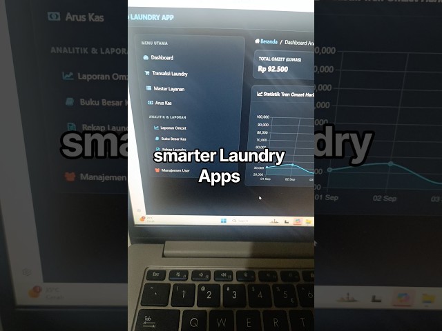 Build a Laundry Management Dashboard with PHP & MySQL | Full Web Application