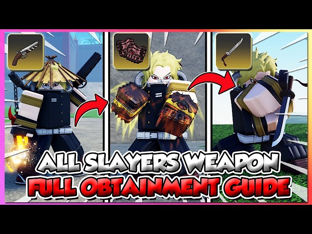 Slayers 2 How To Get ALL *SECRET* SLAYERS WEAPON Fast + Full Guide! (NEWCODES)