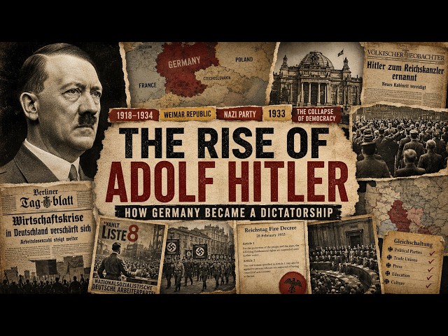 The Rise of Adolf Hitler: How Germany Fell Into Dictatorship #adolfhitler  #germany