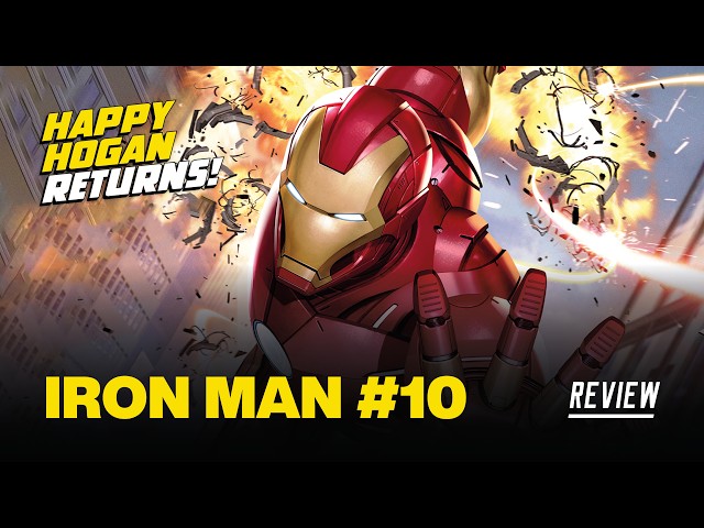 Iron Man #10 Review - Tony Stark Aura Farms Whiplash - I'm Not Joking!