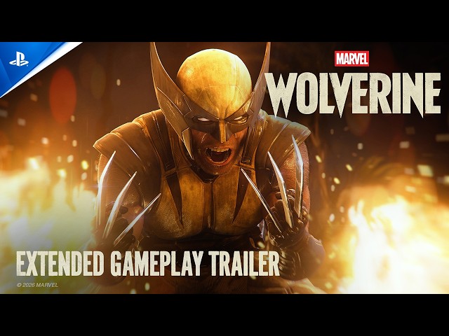 Marvel’s Wolverine - Extended Gameplay Trailer | PS5 Games