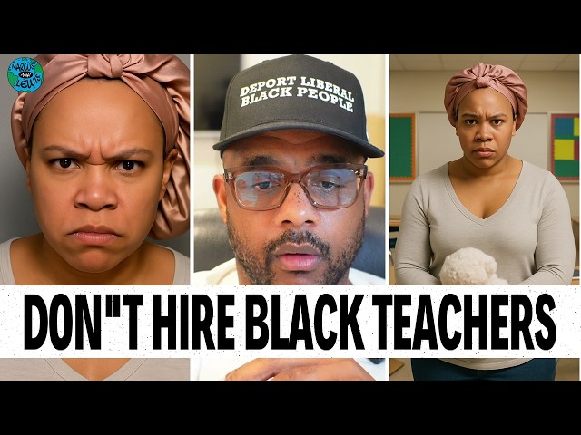 Black Teacher gets caught doing this in the classroom that is making social media go crazy..