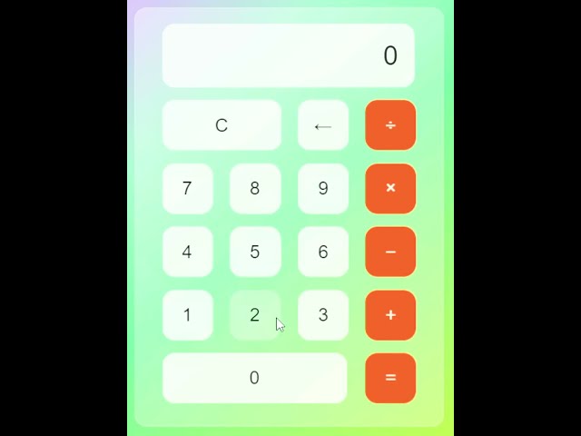 Calculator using HTML, CSS, JavaScript | PROgrammerEXE | link in comments instead of description!