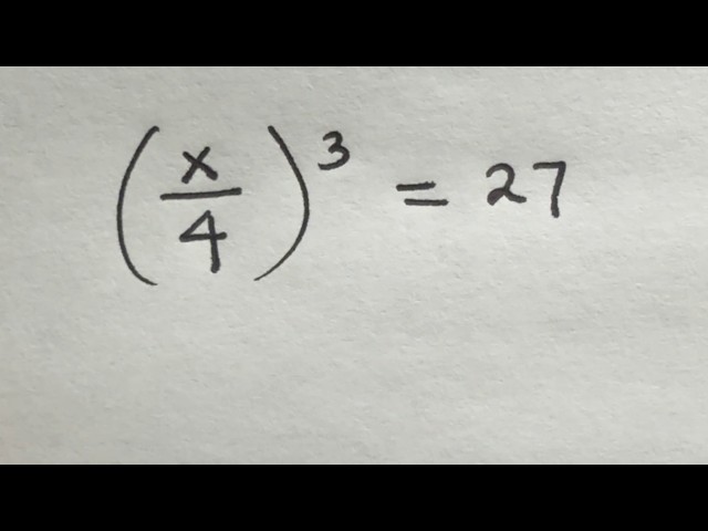 Solve for x in this nice Algebra equation | Math Olympiad Mathematics