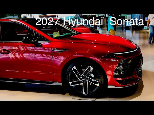 2027 Hyundai SONATA 'N Line' (Ultimate RED Metallic) | Quick Walkaround.